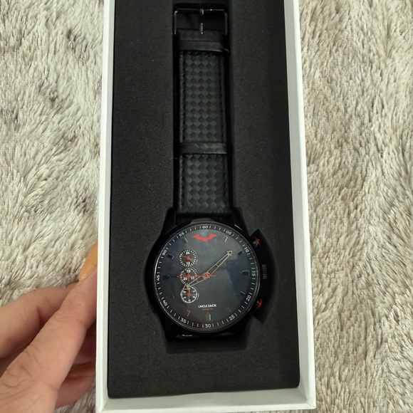 DC Batman Stealth Watch in Red and Black - Picture 5 of 15